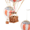 Hot Air Balloon Mobile Patriotic USA American Flag Hanging Decor