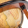 16th C. Mercator Globe Wood Stand Old World Decor