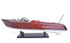 RC Riva Aquarama Speed Boat Wood Model Radio Controlled