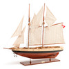 Schooner Bluenose II Wooden Ship Model Sailboat Fully Built Boat