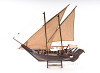 Swahili Zanzibar Arabian Dhow Wood Ship Model Sailboat