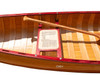 Canoe Mahogany Strip Built Wood Boat Ribs Woodenboat USA