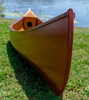 Large Display Red Cedar Strip Built Canoe Wooden Model Boat