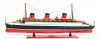 Normandie Ocean Liner Wood Cruise Ship Model