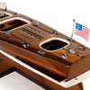 Chris Craft Triple Cockpit Speed Boat Runabout Model