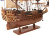 Small HMS Sovereign of the Seas Tall Ship Wood Model