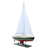 Omega 46 Sailboat Wood Sloop Model Yacht Fully Built