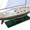Omega 46 Sailboat Wood Sloop Model Yacht Fully Built