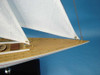 Enterprise Americas Cup Yacht J Boat Wooden Model