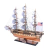 USS Constitution Full Blowing Sails Model Limited Edition
