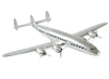 Lockheed Super Constellation Aluminum Airliner Airplane Model