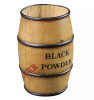 Black Gun Powder Barrel Cedar Wood Pen Holder Office Desk Black Gun Powder Barrel Cedar Wood Pen Holder Office Desk