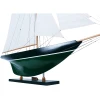 Eric Tabarlys Pen Duick Painted Wooden Model