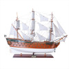 Danish Norske Love Tall Ship Wooden Model Norwegian Lion