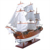 Danish Norske Love Tall Ship Wooden Model Norwegian Lion