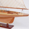 Large Eric Tabarlys Pen Duick Yacht Wooden Model