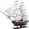 Russian Brig Merkuriy Mercury Painted Tall Ship Wooden Model