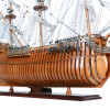 San Felipe Open Hull Cutaway Built Wood Tall Ship Model