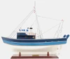 La Confiance Shrimp Trawler French Wooden Fishing Model
