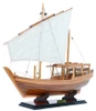 Indian Ocean Arabian Dhow Wood Ship Model Sailboat