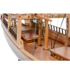 Indian Ocean Arabian Dhow Wood Ship Model Sailboat