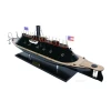 CSS Virginia Civil War Ironclad Wood Ship Model
