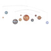 Solar System Planet Globe Mobile Hanging Astronomy Decor