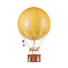 Royal Aero Yellow Hot Air Balloon Model Hanging Decor