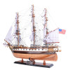 USS Constellation Frigate Wooden Tall Ship Model