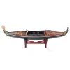 Venetian Venice Italian Gondola Wooden Ferry Boat Model