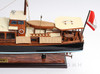 Dolphin Canada Motor Yacht Wooden Model Power Boat