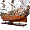 Dutch De Zeven Provincien Wood Display Model Ship