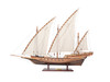 Corsair Barbary Pirate Xebec Galley Model Mediterranean