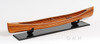 Hugh Wooden Strip Built Canadian Canoe Model