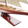 XL Endeavour Americas Cup Yacht Wood Model Sailboat