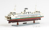 Handcrafted Washington State Car Ferry Boat Model