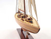 Endeavour America's Cup Yacht Wood Model Sailboat 