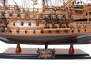 HMS Sovereign Seas Wooden Model Tall Sailing Ship