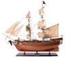 Caribbean Pirate Ship Handcrafted Wooden Model Sailboat