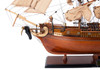 Caribbean Pirate Ship Handcrafted Wooden Model Sailboat