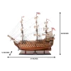 HMS Victory Wooden Model Lord Nelsons Flagship