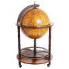 Nautical Old World Renaissance Globe Home Bar