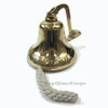 Titanic London" Brass Ships Bell Raised Letters Decor