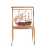 Large Display Case Tall Ship Boat Sailboat Model