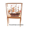 Display Case Tall Ship Boat Sailboat Model