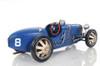 Bugatti Type 35 Metal Racing Car Model 