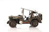 1940 Willys Army Military Jeep Quad Metal Model 