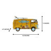 1967 Volkswagen VW Bus Metal Model Surf Boards