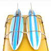 1967 Volkswagen VW Bus Metal Model Surf Boards