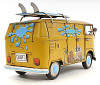 Volkswagen VW Bus Metal Car Model Surf Boards